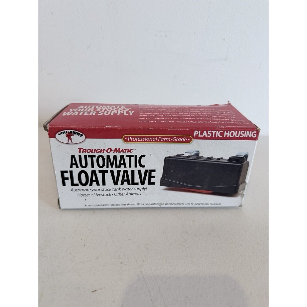 Trough-O-Matic® Stock Water Tank Float Valve Controlled Watering Tank Open Box